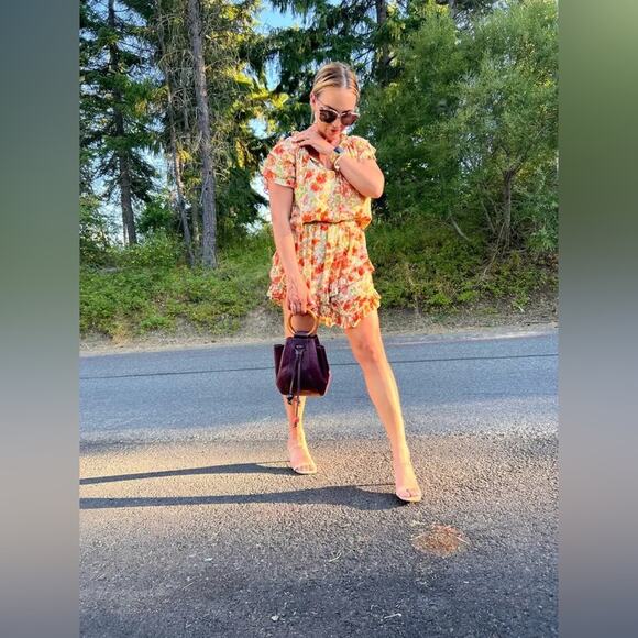 Misa LA Floral Maria Top - Picture 1 of 6